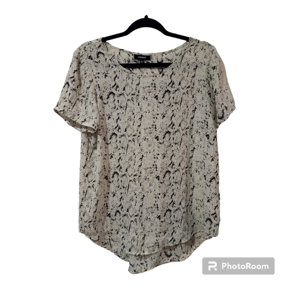PREMISE SHORT-SLEEVE TOP Sz S